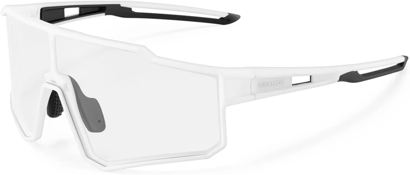 عینک آفتابی دوچرخه سواری ROCKBROS، عینک ورزشی برای دوچرخه MTB، محافظت UV400، عینک فتوکرومیک برای مردان و زنان، فریم TR90، فوق سبک
