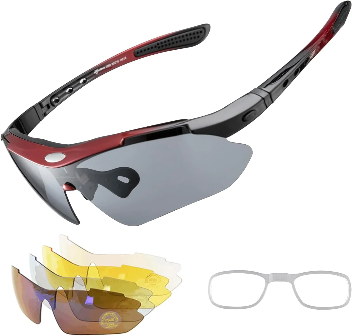 عینک آفتابی ورزشی پلاریزه RockBros با محافظت UV مناسب دوچرخه سواری و فعالیت های فضای باز