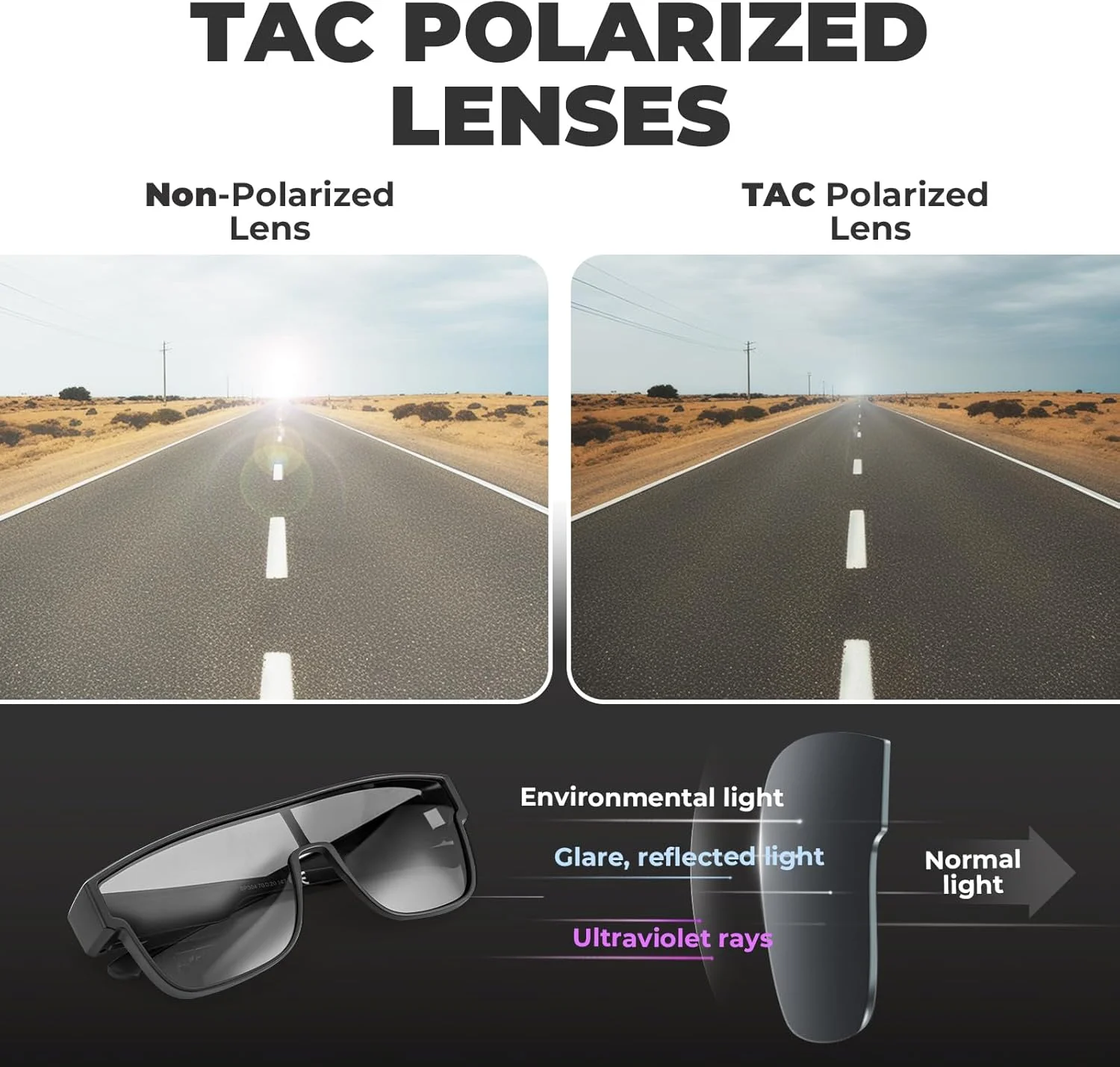 عینک دوچرخه سواری ROCKBROS، عینک ورزشی پلاریزه، عینک کوهنوردی، عینک محافظ باد برای مردان و زنان، مناسب برای دوچرخه کوهستان و جاده، قابل استفاده روی عینک طبی عینک دوچرخه سواری ROCKBROS، عینک ورزشی پلاریزه، عینک کوهنوردی، عینک محافظ باد برای مردان و زنان، مناسب برای دوچرخه کوهستان و جاده، قابل استفاده روی عینک طبی