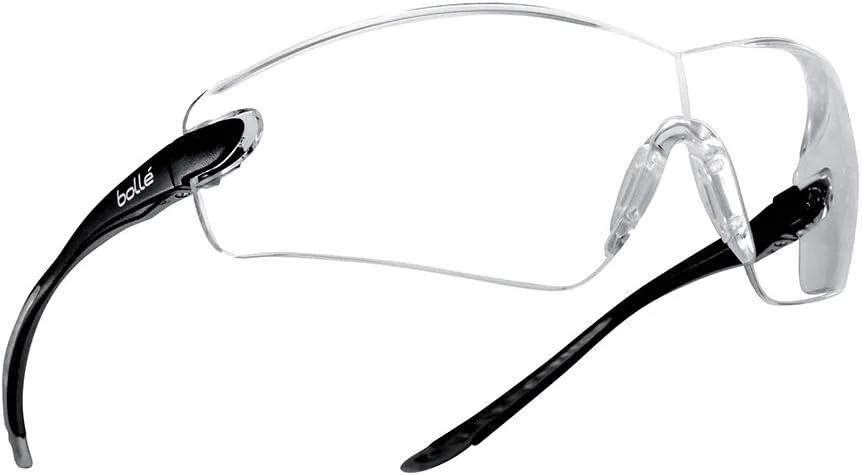 عینک ایمنی بوله مدل 253-CB-40037 Cobra با فریم بدون حاشیه و لنز ضد بخار شفاف