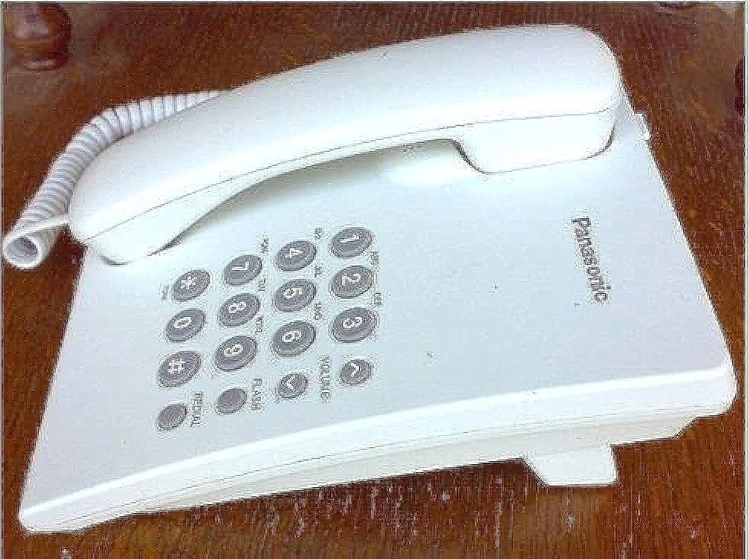 Panasonic KX-TS500 Integrated Corded Telephone White Panasonic KX-TS500 Integrated Corded Telephone White