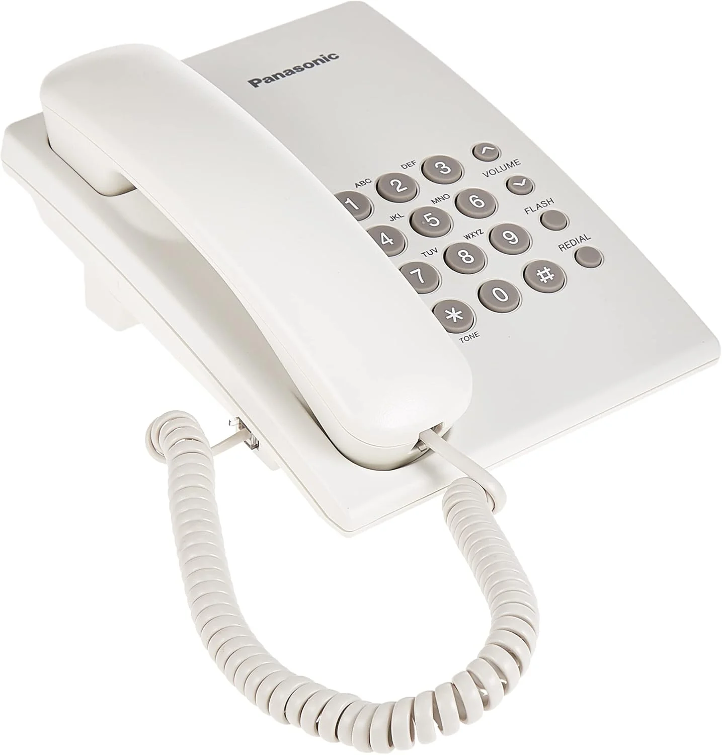 تلفن سیمی پاناسونیک مدل Kx-Ts500 - سفید (بسته 1 عددی) تلفن سیمی پاناسونیک مدل Kx-Ts500 - سفید (بسته 1 عددی)