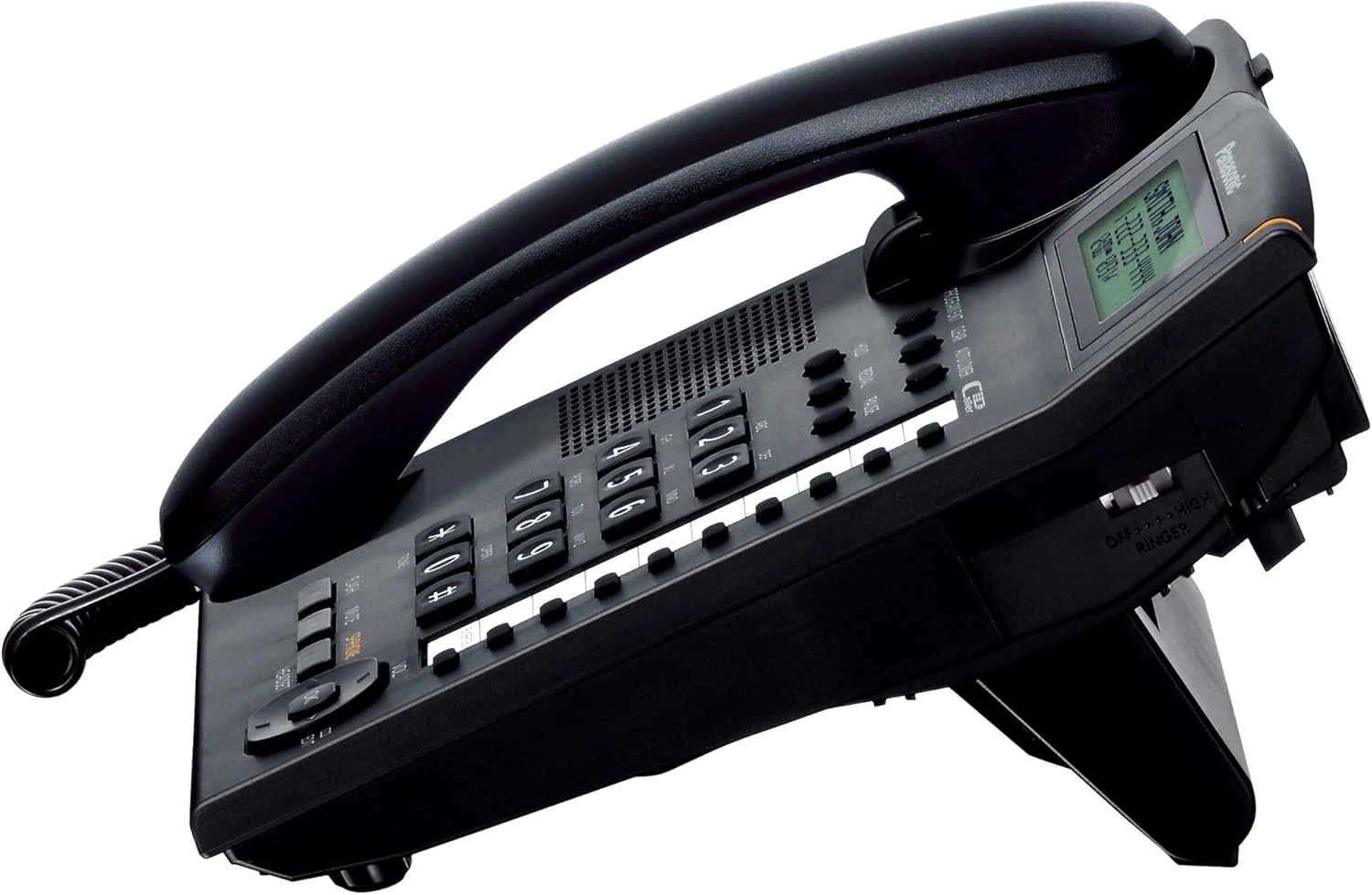تلفن رومیزی پاناسونیک مدل KX-TS880B، مشکی تلفن رومیزی پاناسونیک مدل KX-TS880B، مشکی