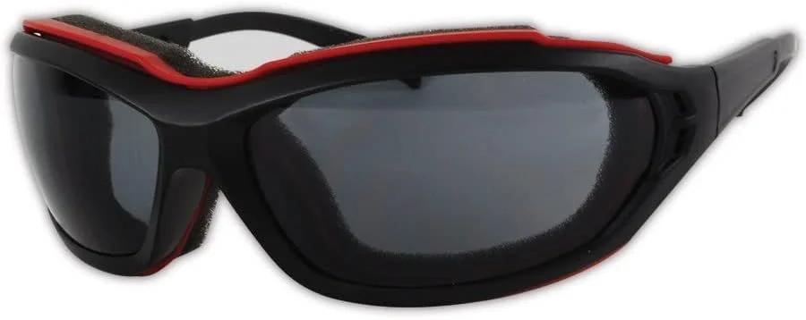 عینک ایمنی Magid Glove & Safety Y85 Gemstone Onyx با فریم مشکی و لنز خاکستری، خاکستری، سایز Free