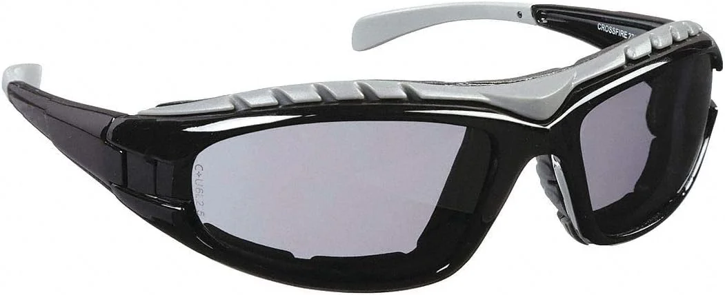 عینک ایمنی Crossfire Eyewear 2761 AF Diamondback با فریم مشکی و لنز ضد مه دودی عینک ایمنی Crossfire Eyewear 2761 AF Diamondback با فریم مشکی و لنز ضد مه دودی