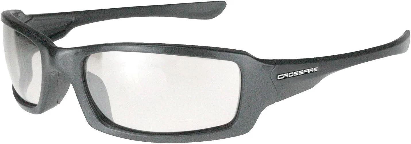 عینک ایمنی Crossfire Eyewear M6A Premium، لنز مناسب فضای داخلی/خارجی، سایز واحد (201615)
