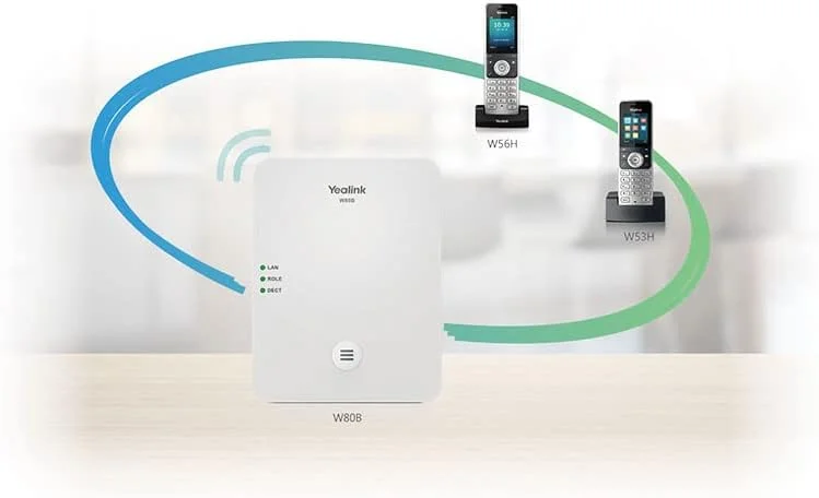 گوشی توسعه یلینک YEA-W56H HD DECT برای تلفن و دستگاه VoIP بی سیم