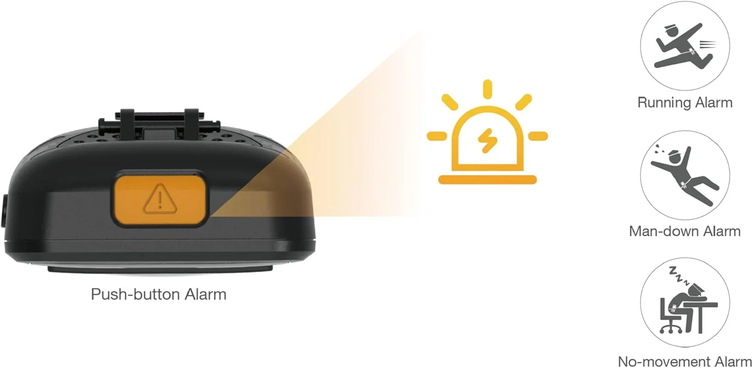 تلفن IP دکت مقاوم و بی سیم یالینک W59R، بدون ایستگاه پایه، صفحه نمایش رنگی 1.8 اینچی، شامل آداپتور برق