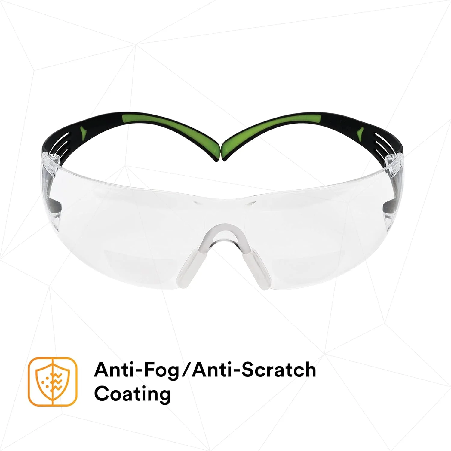 عینک محافظ چشم 3M SecureFit، فریم پلی کربنات، سری SF420AF 400، لنز ضد بخار، دیوپتر 2.0، سایز واحد، شفاف (بسته 20 عددی) عینک محافظ چشم 3M SecureFit، فریم پلی کربنات، سری SF420AF 400، لنز ضد بخار، دیوپتر 2.0، سایز واحد، شفاف (بسته 20 عددی)