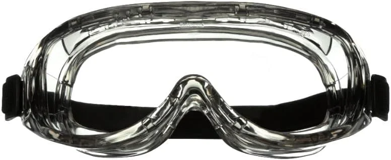 عینک ایمنی ضد پاشش مواد شیمیایی و ضربه 3M عینک ایمنی ضد پاشش مواد شیمیایی و ضربه 3M