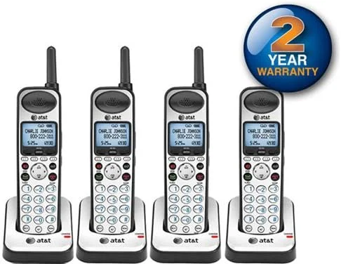 تلفن بی سیم دستی و شارژر AT&T SB67108 با فناوری جدید DECT 6.0 (بسته 4 عددی) تلفن بی سیم دستی و شارژر AT&T SB67108 با فناوری جدید DECT 6.0 (بسته 4 عددی)