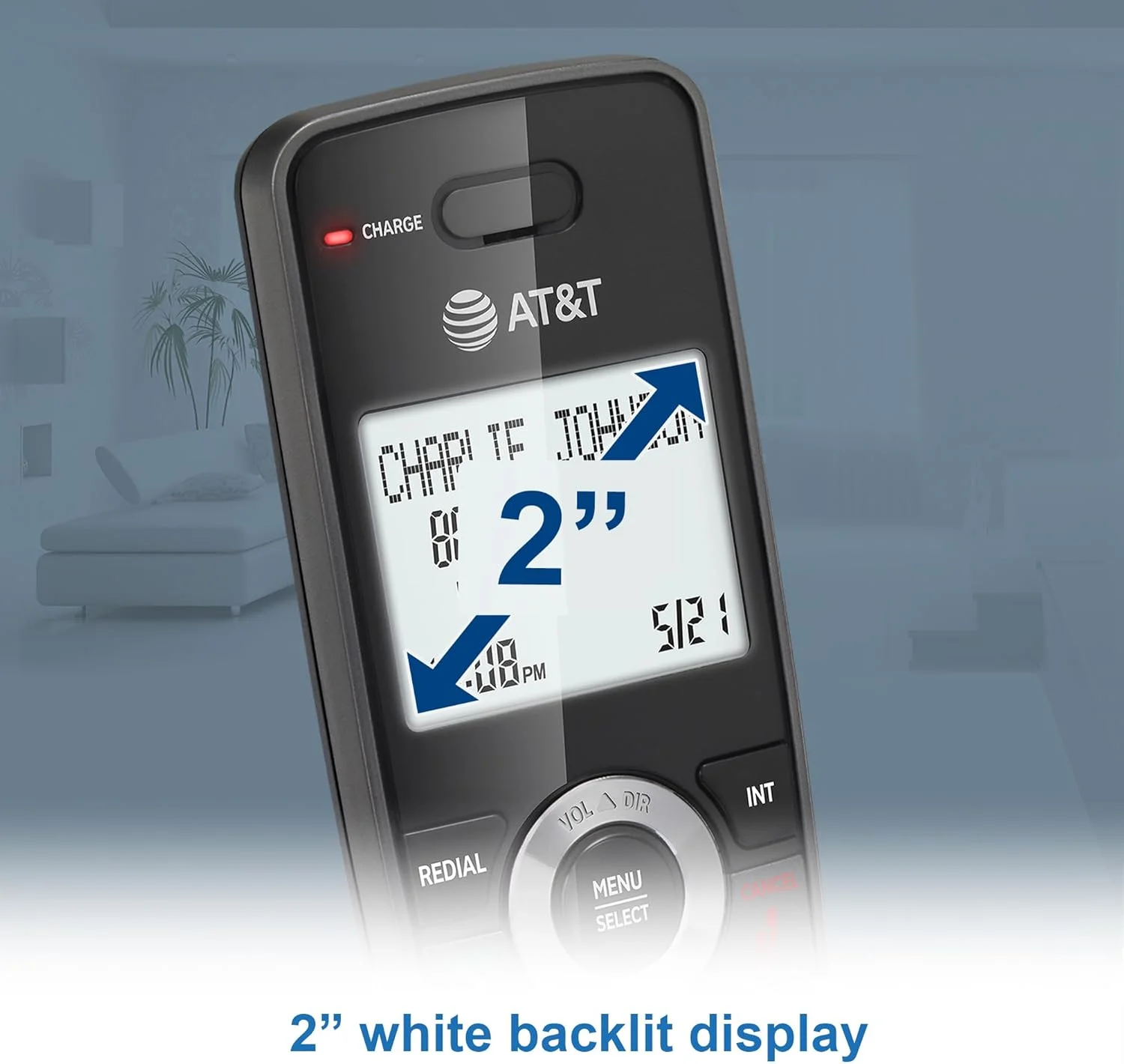 تلفن بی سیم سه گوشی AT&T GL2101-3 DECT 6.0 با قابلیت مسدود کردن تماس، نمایشگر شناسه تماس گیرنده، بلندگوی گوشی با قابلیت مکالمه دو طرفه، صفحه نمایش 2 اینچی با نور پس زمینه سفید، صفحه کلید روشن (گرافیتی و مشکی) تلفن بی سیم سه گوشی AT&T GL2101-3 DECT 6.0 با قابلیت مسدود کردن تماس، نمایشگر شناسه تماس گیرنده، بلندگوی گوشی با قابلیت مکالمه دو طرفه، صفحه نمایش 2 اینچی با نور پس زمینه سفید، صفحه کلید روشن (گرافیتی و مشکی)