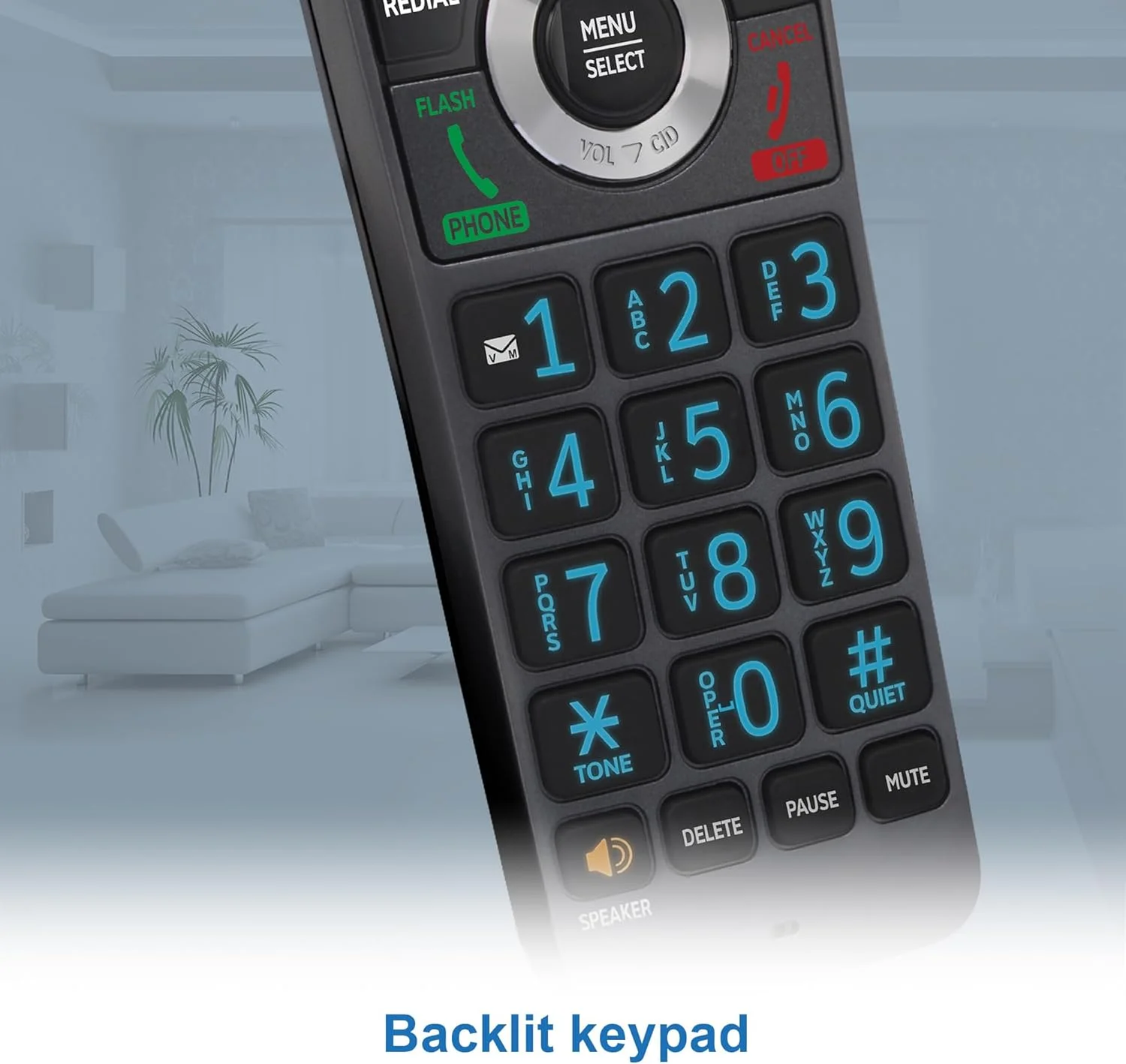 تلفن بی سیم سه گوشی AT&T GL2101-3 DECT 6.0 با قابلیت مسدود کردن تماس، نمایشگر شناسه تماس گیرنده، بلندگوی گوشی با قابلیت مکالمه دو طرفه، صفحه نمایش 2 اینچی با نور پس زمینه سفید، صفحه کلید روشن (گرافیتی و مشکی) تلفن بی سیم سه گوشی AT&T GL2101-3 DECT 6.0 با قابلیت مسدود کردن تماس، نمایشگر شناسه تماس گیرنده، بلندگوی گوشی با قابلیت مکالمه دو طرفه، صفحه نمایش 2 اینچی با نور پس زمینه سفید، صفحه کلید روشن (گرافیتی و مشکی)