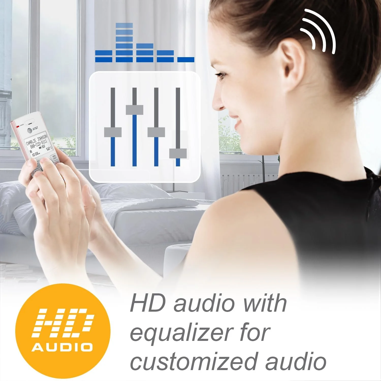 تلفن بی سیم 5 گوشی AT&T CL82557 DECT 6.0 برای منزل با منشی تلفنی، مسدود کردن تماس، اعلام شناسه تماس گیرنده، ارتباط داخلی و برد بلند، رزگلد تلفن بی سیم 5 گوشی AT&T CL82557 DECT 6.0 برای منزل با منشی تلفنی، مسدود کردن تماس، اعلام شناسه تماس گیرنده، ارتباط داخلی و برد بلند، رزگلد