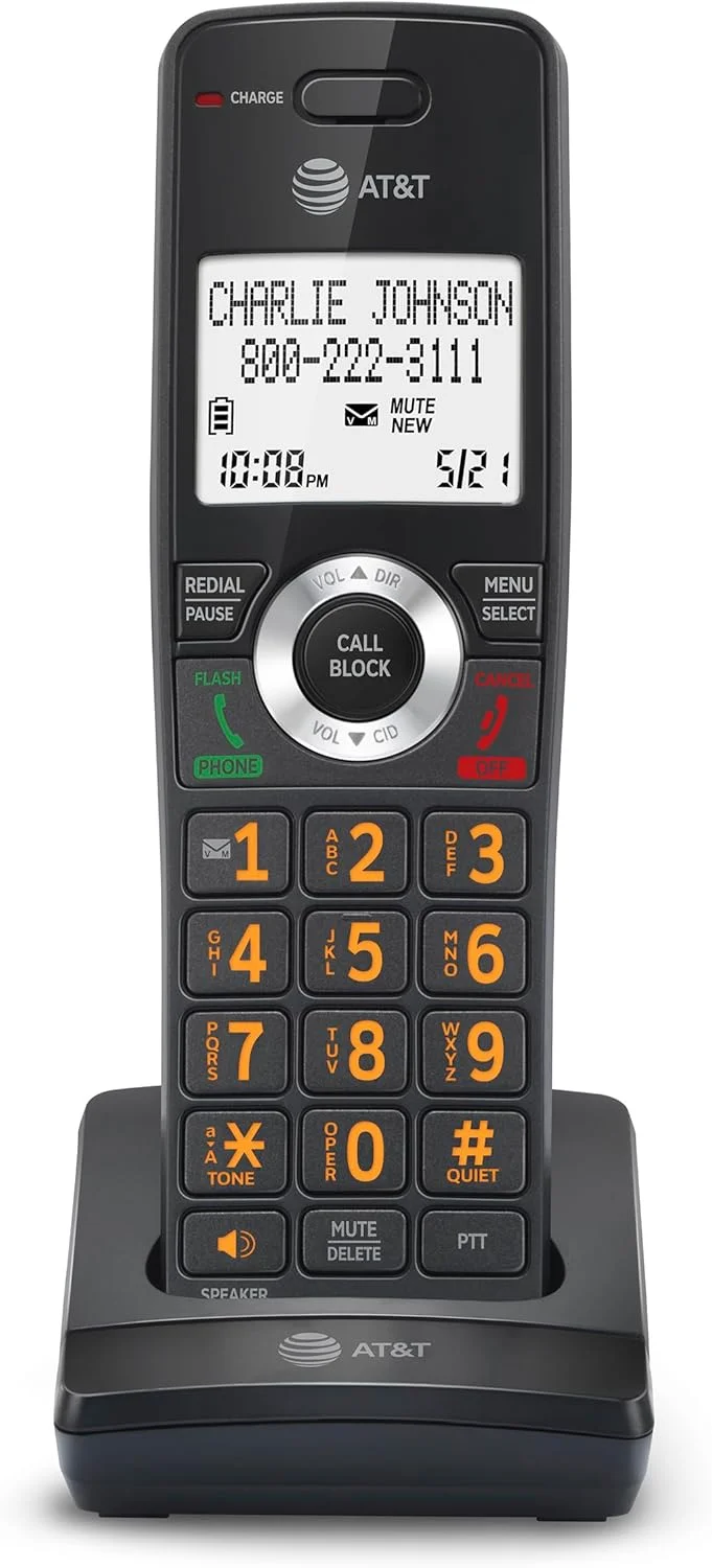 گوشی اضافه AT&T مدل CL80119 برای تلفن بی سیم سری CL82x19