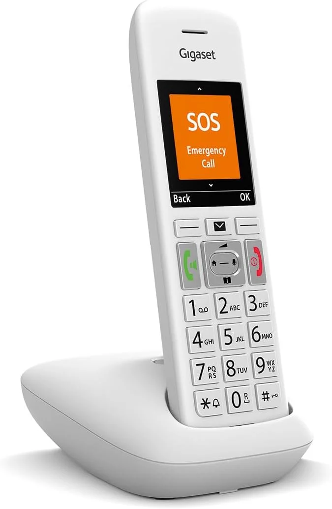 تلفن بی سیم گیگاست E390 مدل wei تلفن بی سیم گیگاست E390 مدل wei