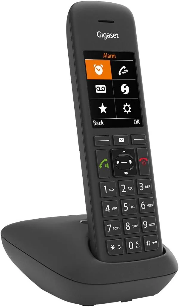 تلفن بی سیم جدید Gigaset C575 با صفحه نمایش بزرگ، دارای قابلیت های تماس های از دست رفته، دریافت و برقراری تماس، عملکرد Eco، مناسب برای تمام اعضای خانواده و دفتر کار. تلفن بی سیم جدید Gigaset C575 با صفحه نمایش بزرگ، دارای قابلیت های تماس های از دست رفته، دریافت و برقراری تماس، عملکرد Eco، مناسب برای تمام اعضای خانواده و دفتر کار.