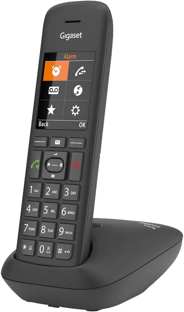 تلفن بی سیم جدید Gigaset C575 با صفحه نمایش بزرگ، دارای قابلیت های تماس های از دست رفته، دریافت و برقراری تماس، عملکرد Eco، مناسب برای تمام اعضای خانواده و دفتر کار. تلفن بی سیم جدید Gigaset C575 با صفحه نمایش بزرگ، دارای قابلیت های تماس های از دست رفته، دریافت و برقراری تماس، عملکرد Eco، مناسب برای تمام اعضای خانواده و دفتر کار.