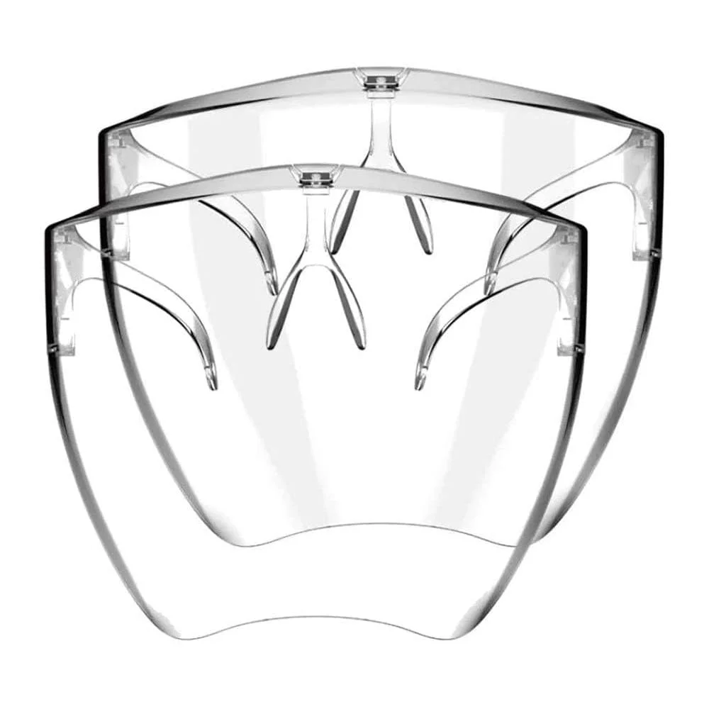 محافظ صورت شفاف eWINNER، بسته 2 عددی، TPU شفاف، قابل تنظیم، بادوام، قابل شستشو، سازگار با عینک و سایر پوشش های صورت، محافظ صورت کامل ایمنی، محافظ دهان و صورت کامل محافظ صورت شفاف eWINNER، بسته 2 عددی، TPU شفاف، قابل تنظیم، بادوام، قابل شستشو، سازگار با عینک و سایر پوشش های صورت، محافظ صورت کامل ایمنی، محافظ دهان و صورت کامل