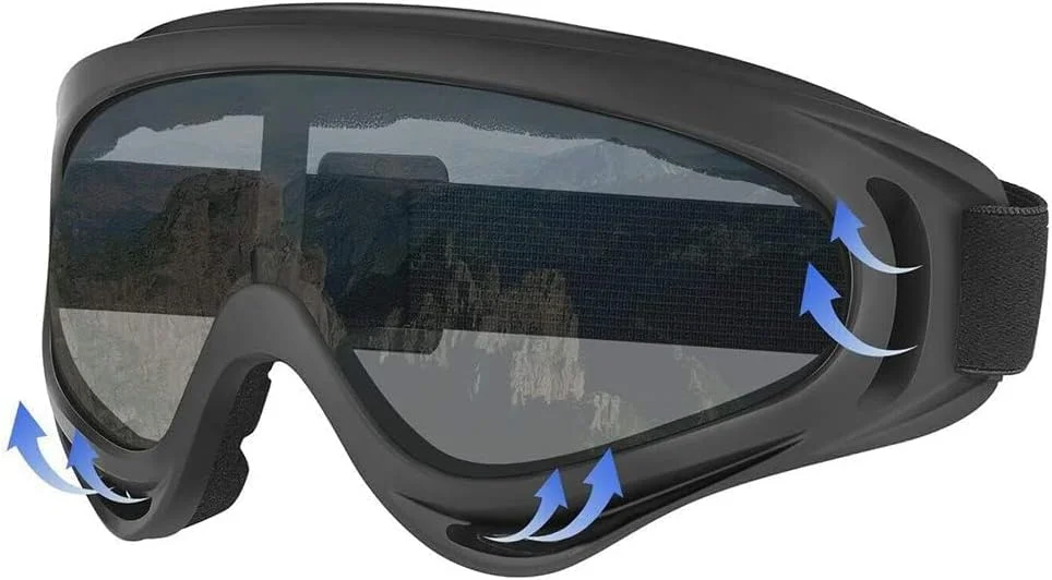 عینک موتورسواری، دوچرخه سواری، اسنوبرد، کوهنوردی، اسکی و اسنوموبیل eWINNER Wolfbike - مشکی