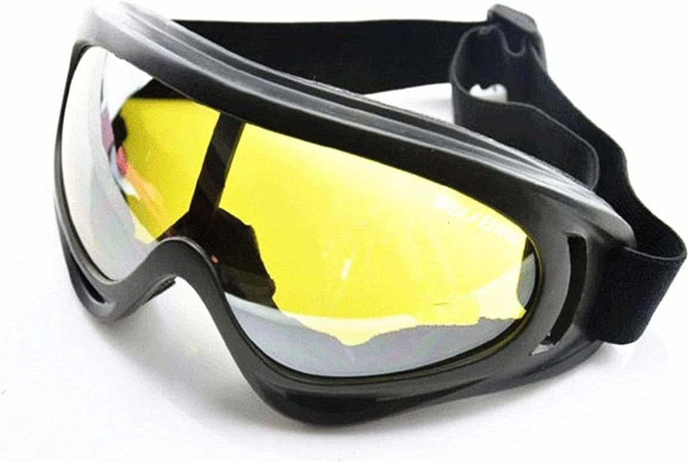 عینک آفتابی پوشش UV دوچرخه سواری ولف (لنز زرد)