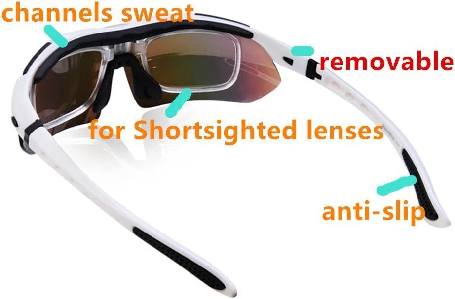 عینک آفتابی دوچرخه سواری eWINNER، مناسب ورزش های فضای باز با پوشش UV400، عینک تیراندازی، دوچرخه، موتور سیکلت، اسنوبرد، اسکیت، اسکی، عینک آفتابی، عینک دوچرخه سواری، شیشه لنز پلاریزه مخصوص دویدن، 5 لنز عینک آفتابی دوچرخه سواری eWINNER، مناسب ورزش های فضای باز با پوشش UV400، عینک تیراندازی، دوچرخه، موتور سیکلت، اسنوبرد، اسکیت، اسکی، عینک آفتابی، عینک دوچرخه سواری، شیشه لنز پلاریزه مخصوص دویدن، 5 لنز