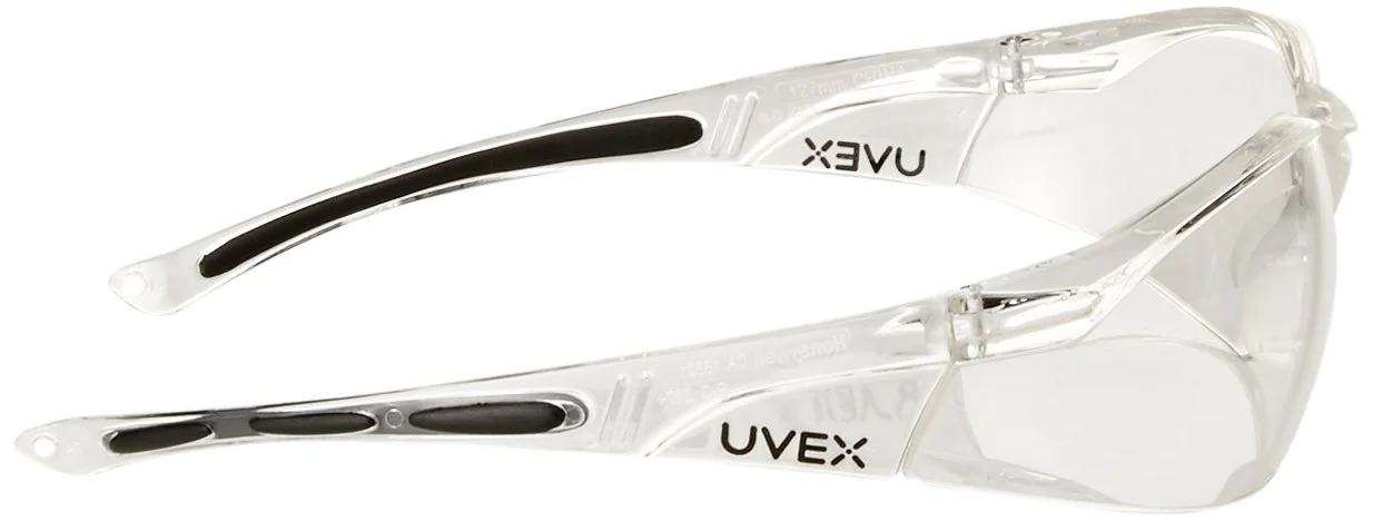 عینک ایمنی هانیول سری A800 مدل A800، لنز شفاف، پوشش ضد خش (بسته 10 عددی)