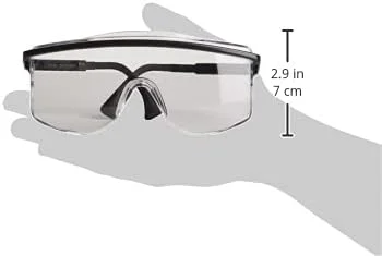 عینک ایمنی UVEX by Honeywell S2500C Astrospec OTG 3001، فریم مشکی، لنز شفاف ضد مه UV Extreme، عینک ایمنی Uvex S2500C Astrospec OTG 3001، فریم مشکی، لنز شفاف UV Extreme