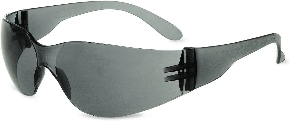 عینک ایمنی سری UVEX by Honeywell XV101 با فریم خاکستری، لنز خاکستری و پوشش سخت