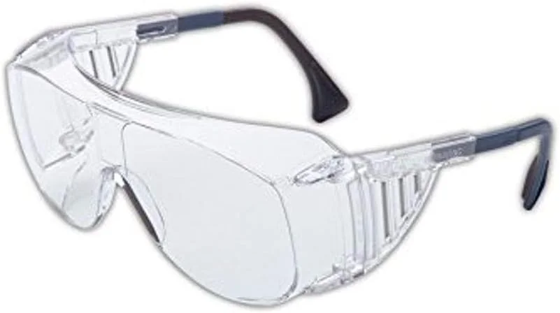 Honeywell S0112 Ultra-Spec 2001 OTG US20001C Safety Glasses with Clear Lens, Standard, Black
