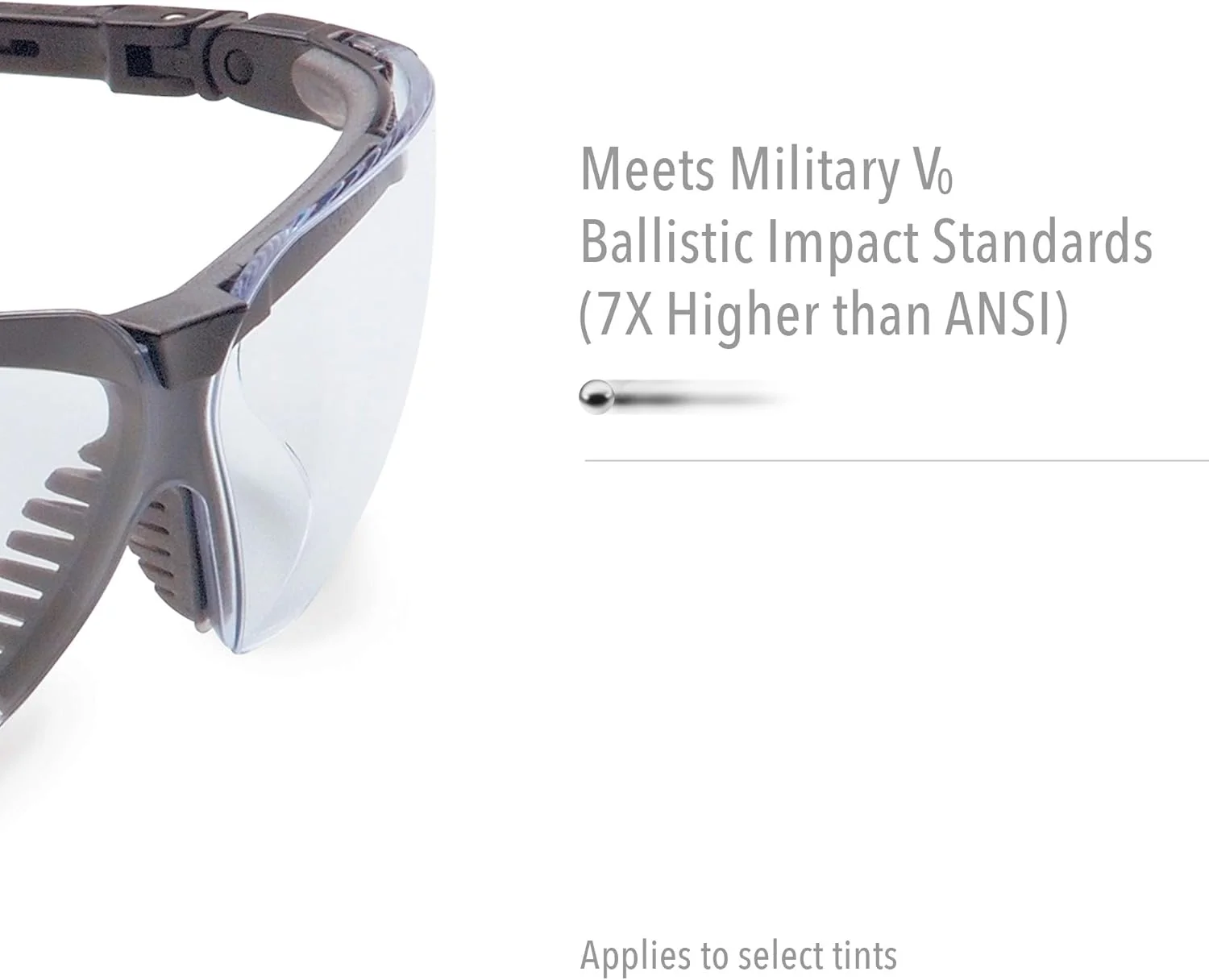 عینک ایمنی Uvex by Honeywell Genesis با پوشش ضد بخار Uvextreme، فریم آبی بخار