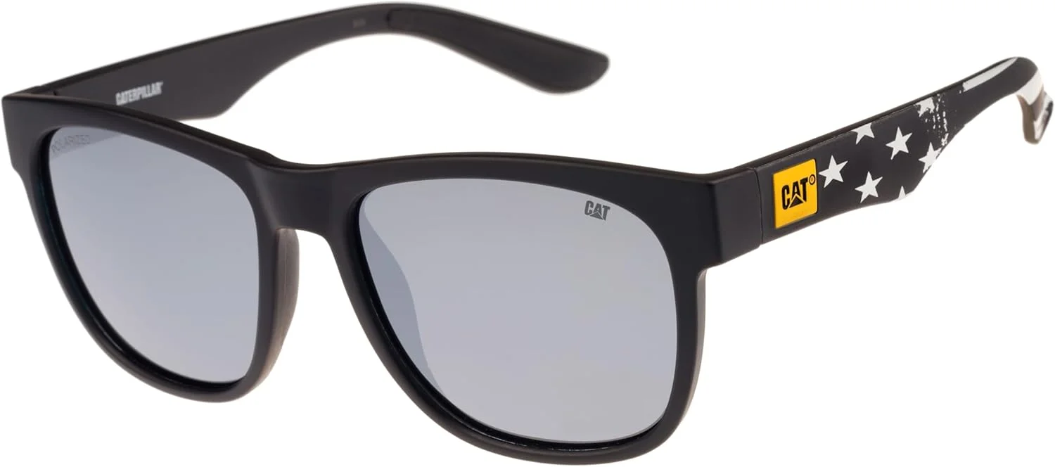 عینک آفتابی مربعی مردانه CAT CTS 8028 UV400 پلاریزه، 58 میلی متر