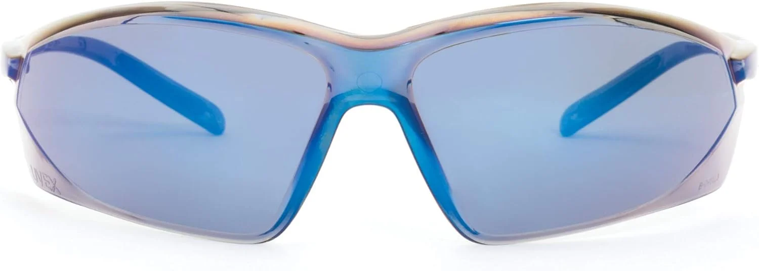 عینک ایمنی سبک وزن ضد خش سری uvex Honeywell Retail A700 با لنز آینه ای آبی (RWS-51035)