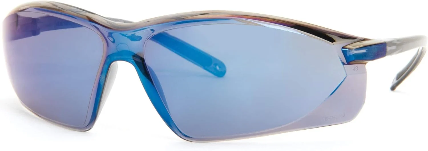 عینک ایمنی سبک وزن ضد خش سری uvex Honeywell Retail A700 با لنز آینه ای آبی (RWS-51035)