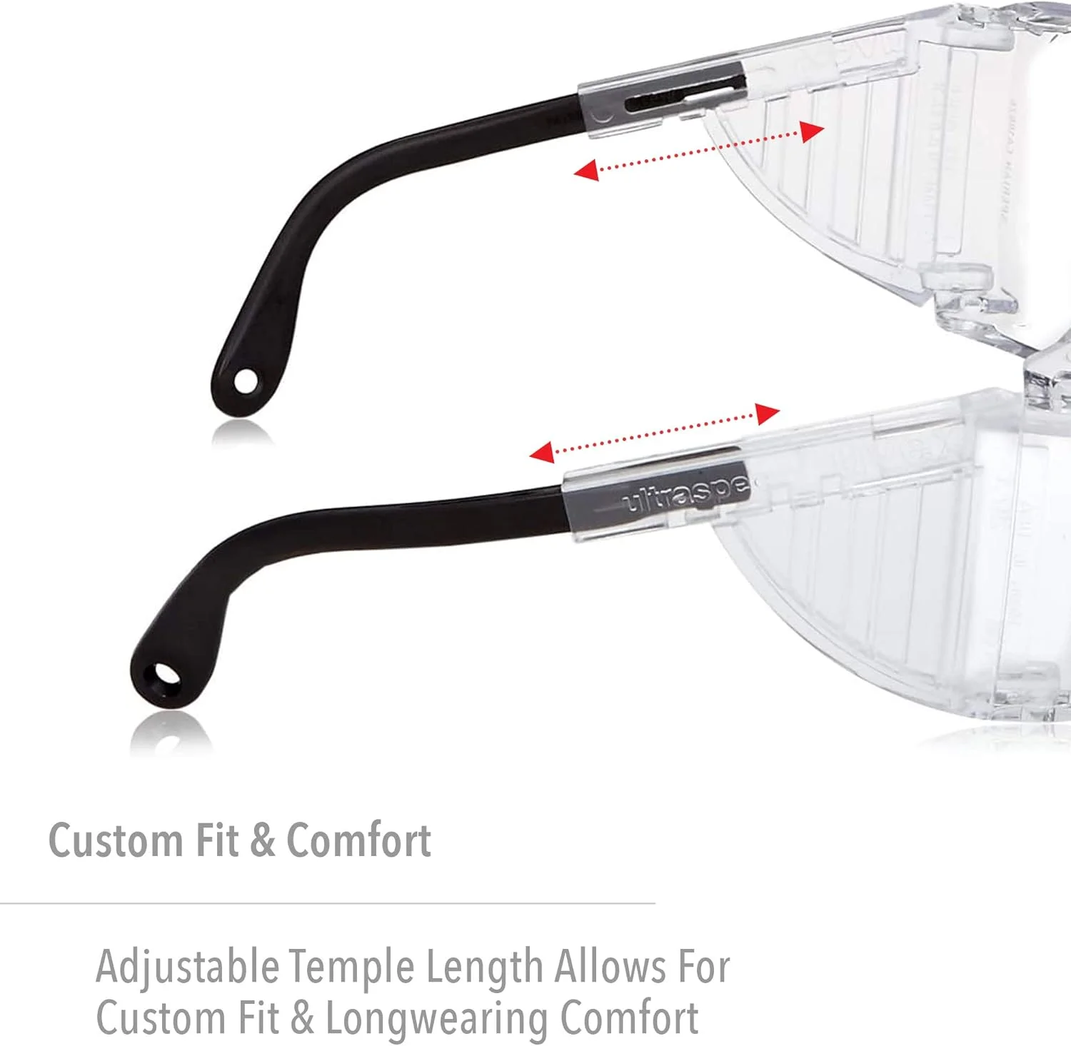 عینک ایمنی بازدید کننده Uvex Honeywell Ultra-Spec 2000 با لنز شفاف ضد مه treme (S0250X)