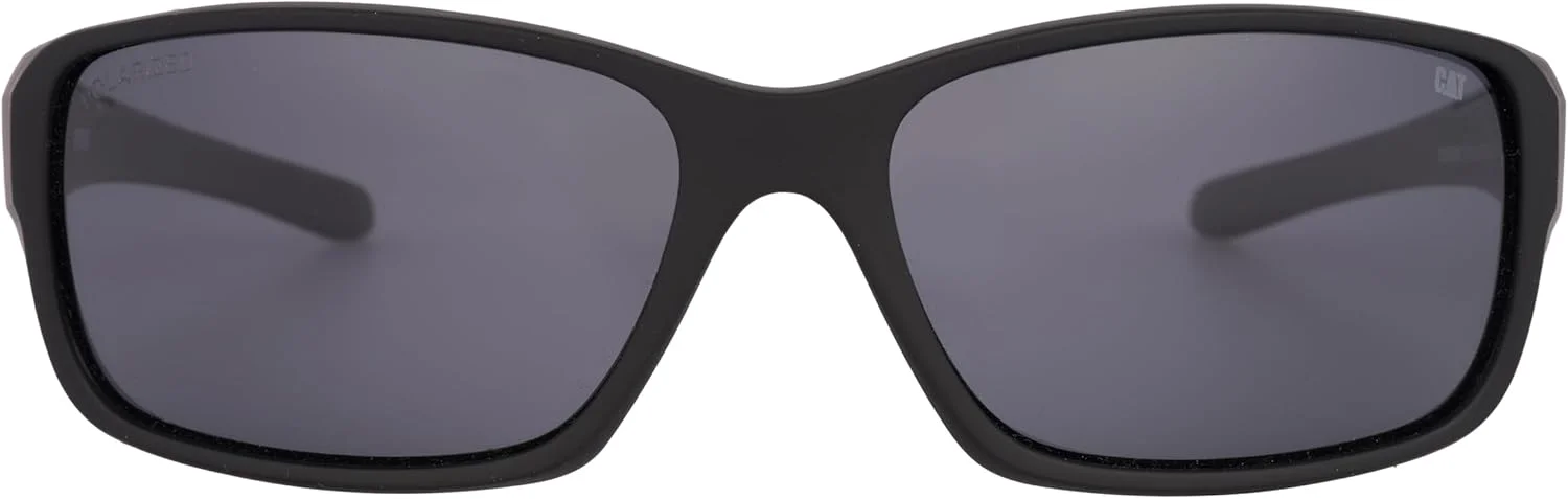 عینک آفتابی مستطیلی پلاریزه مردانه CAT Sensor UV400، سایز 62 میلی متر عینک آفتابی مستطیلی پلاریزه مردانه CAT Sensor UV400، سایز 62 میلی متر