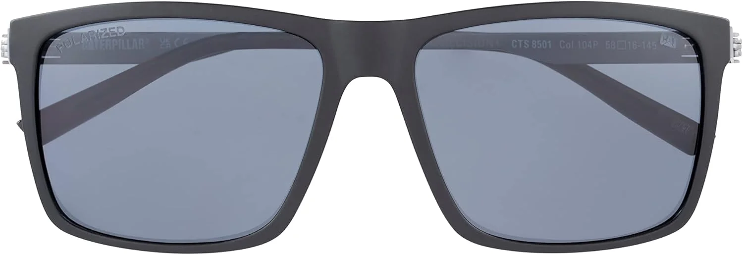 عینک آفتابی پلاریزه مربعی مردانه کاترپیلار Precision 8501 عینک آفتابی پلاریزه مربعی مردانه کاترپیلار Precision 8501