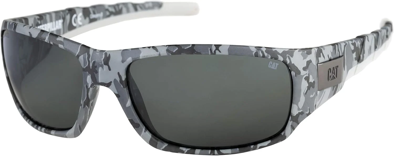 عینک آفتابی پلاریزه مستطیلی مردانه کاترپیلار مدل Coffer