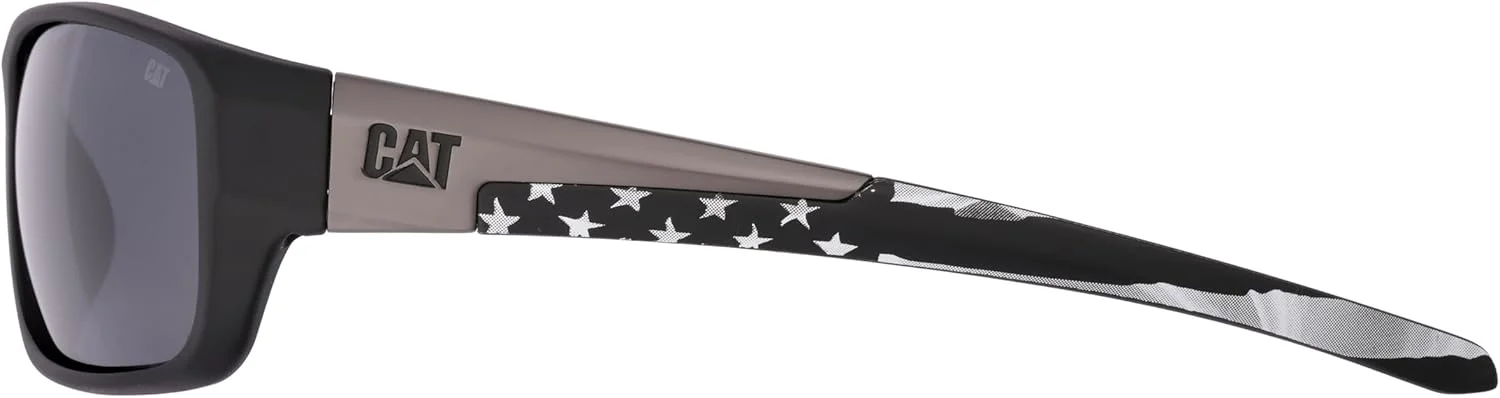 عینک آفتابی مستطیلی پلاریزه مردانه CAT Sensor UV400، سایز 62 میلی متر عینک آفتابی مستطیلی پلاریزه مردانه CAT Sensor UV400، سایز 62 میلی متر