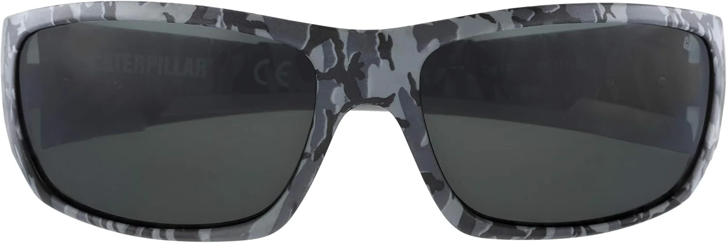 عینک آفتابی پلاریزه مستطیلی مردانه کاترپیلار مدل Coffer