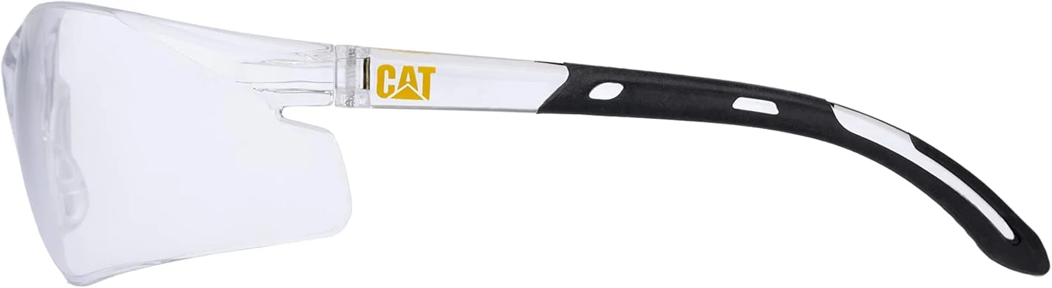 عینک ایمنی CAT - مدل Handler - لنز شفاف - ضد بخار - پلی کربنات - عینک ایمنی