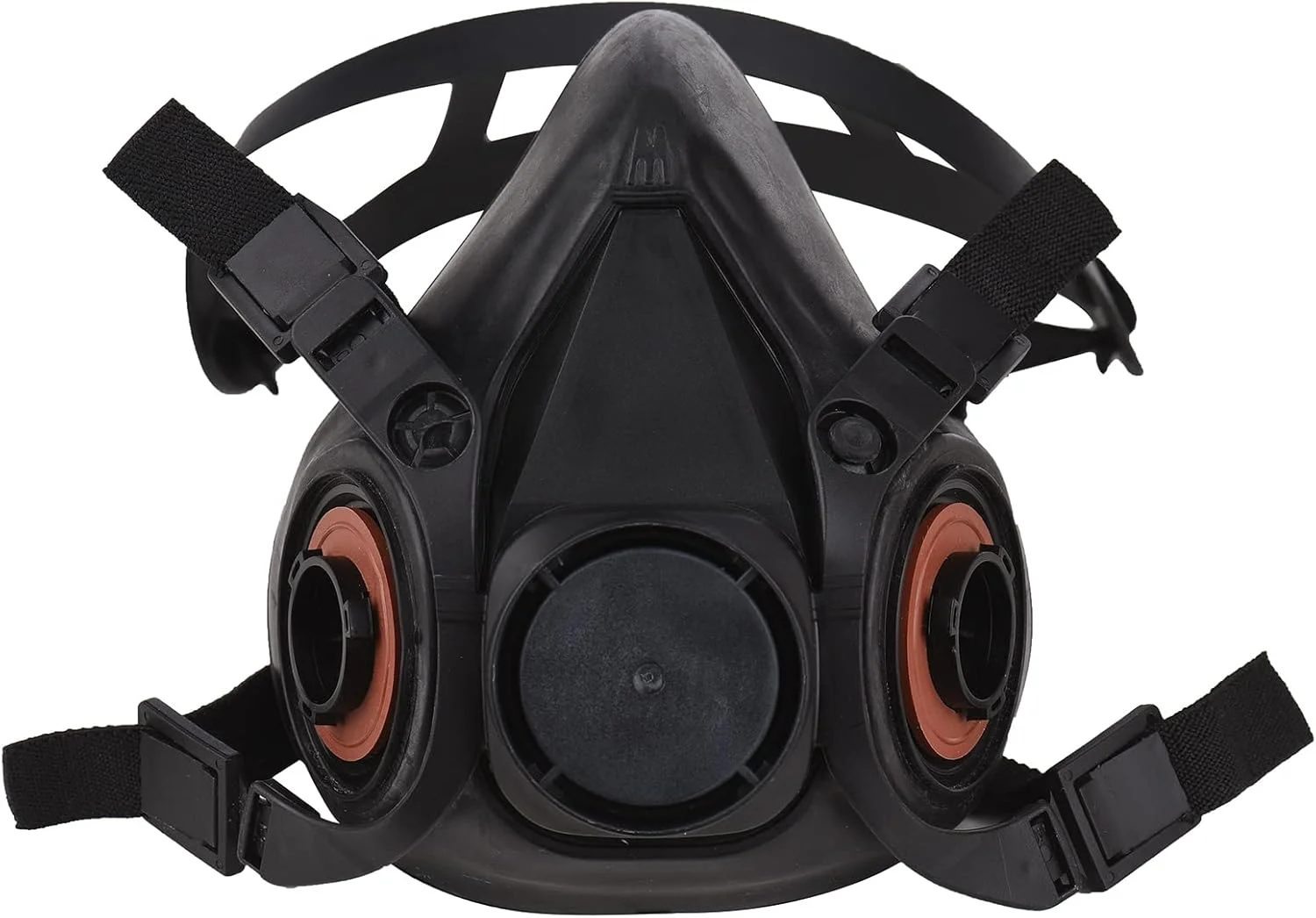 محافظ صورت OUNA، ماسک نیم صورت قابل استفاده مجدد 6200 برای محافظت در برابر گازها، مناسب برای رنگ آمیزی، بخارات آلی، جوشکاری، پولیش کاری، نجاری و سایر کارهای محافظتی