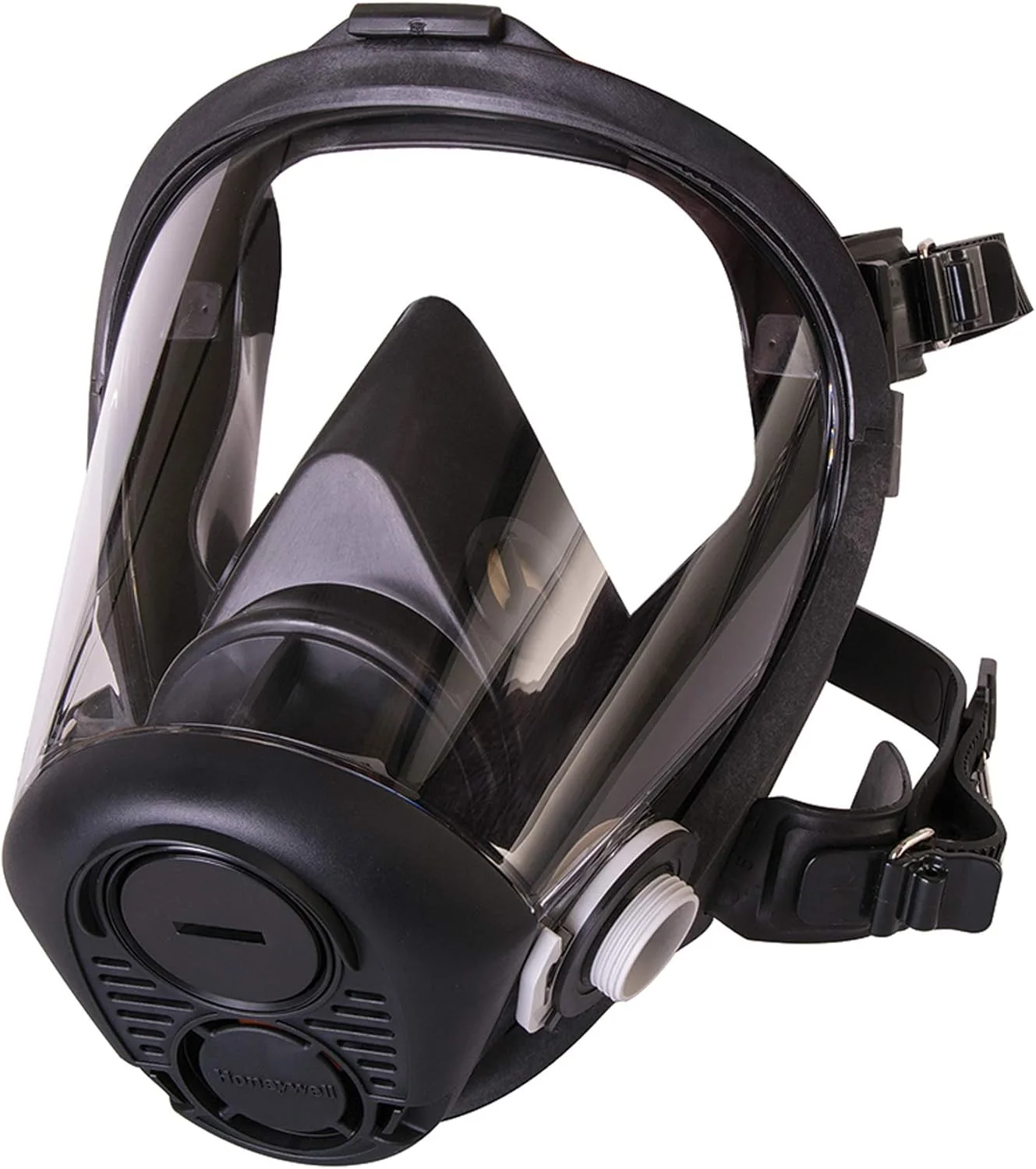 ماسک تنفسی تمام صورت سیلیکونی هانیول نورث سری RU6500 دارای تاییدیه NIOSH، سایز متوسط (RU65001M)