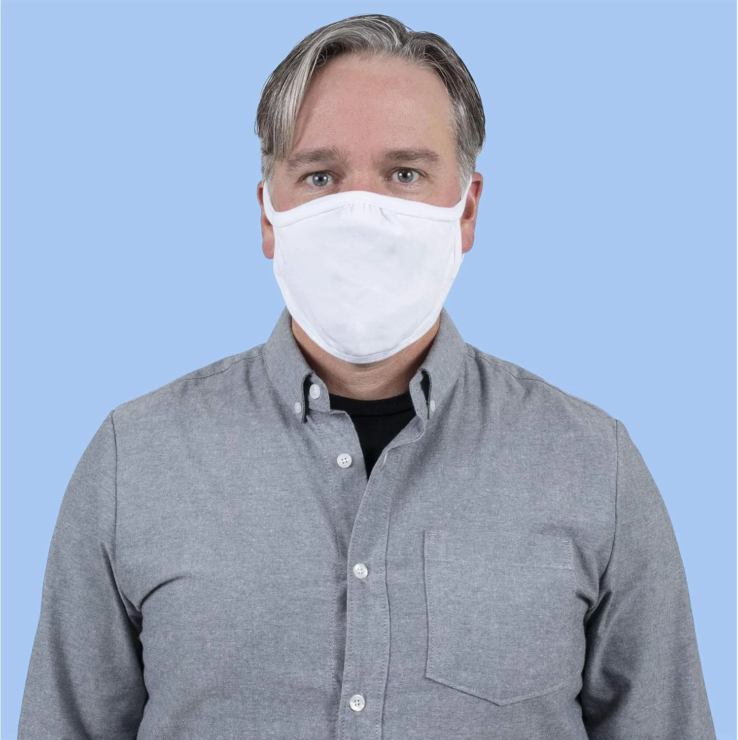 ماسک صورت نخی دو لایه بزرگسال و جوانان گیلدان (بسته های 12 و 24 عددی)