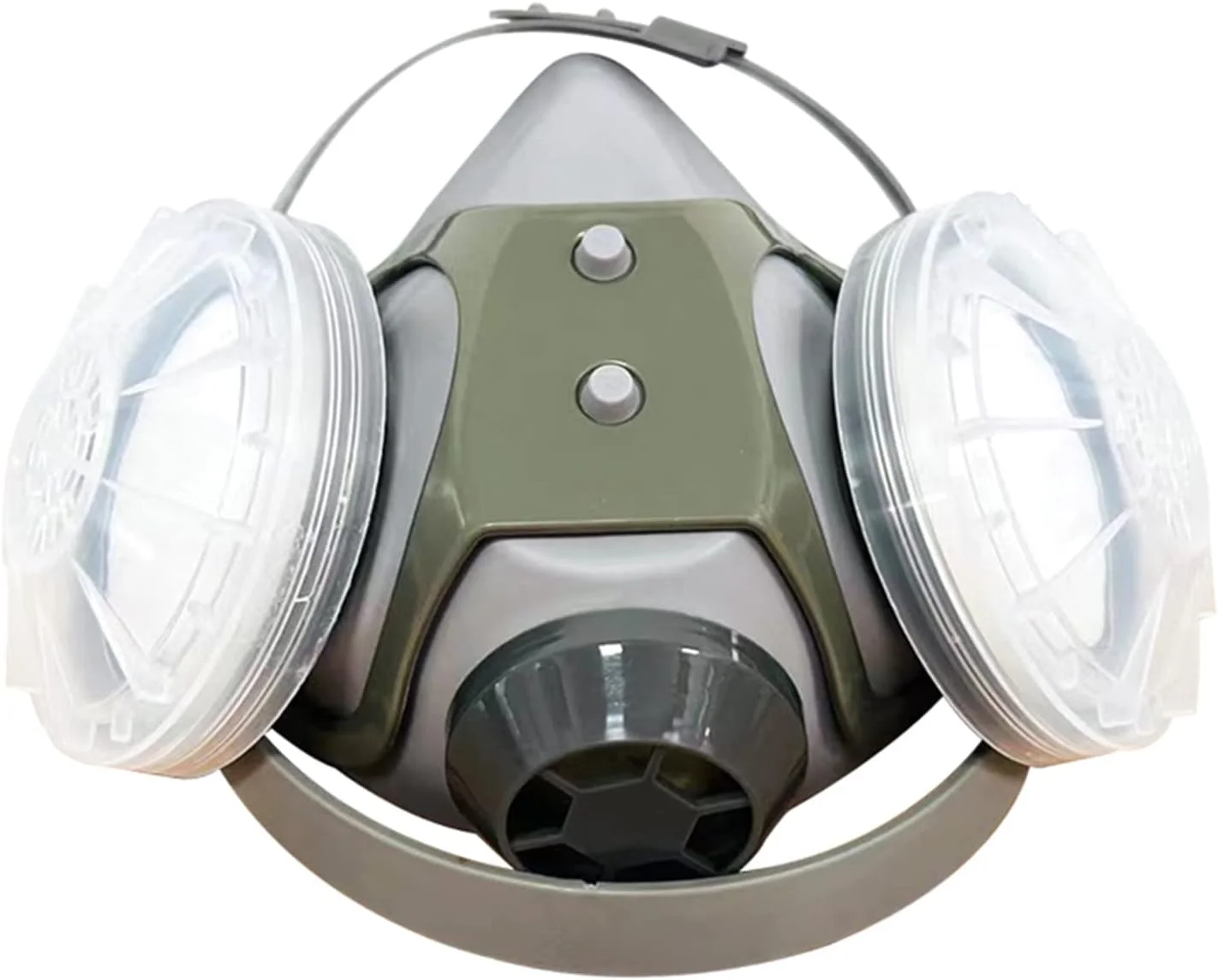 ماسک تنفسی نیم صورت قابل استفاده مجدد JIANGMEI برای محافظت تنفسی در نقاشی، جوشکاری، پولیش، نجاری و سایر محافظت های کاری