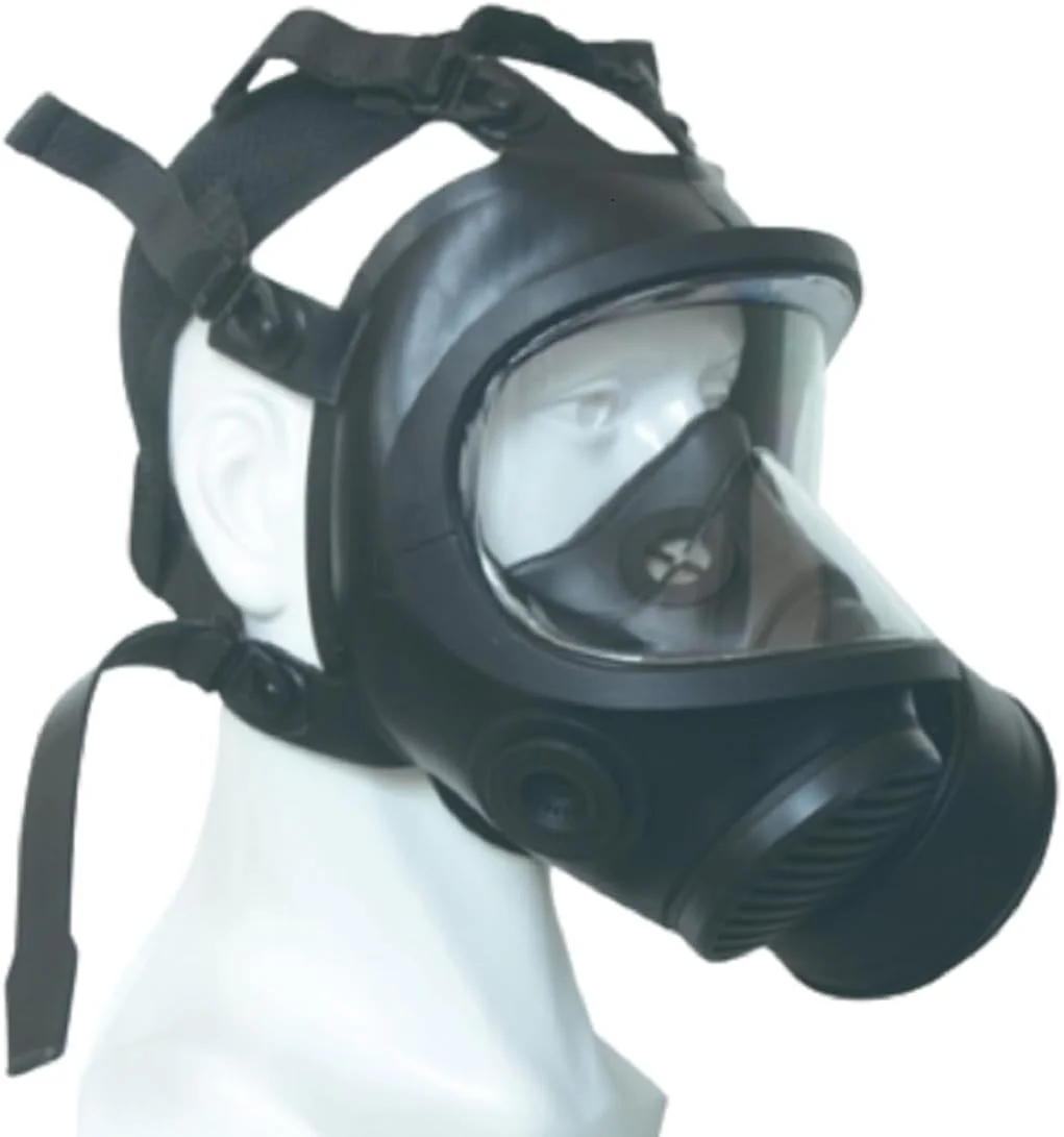 ماسک تنفسی گاز GEDIZ با عینک ایمنی برای تشعشعات هسته ای، آلودگی های بیولوژیکی و شیمیایی و ضد تروریسم