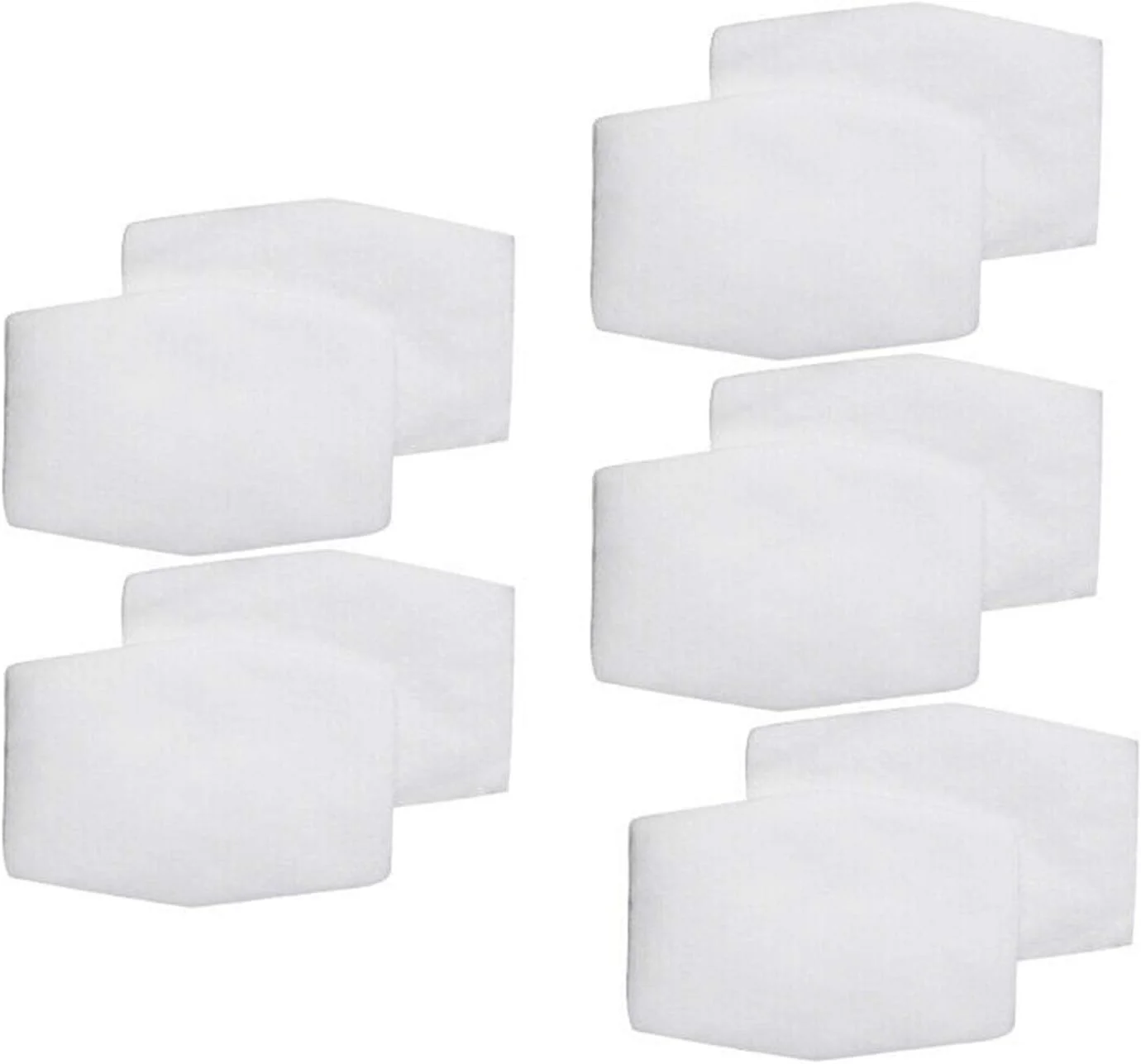 ماسک تنفسی ضد گرد و غبار شیمیایی HAORONG برای جوشکاری، ایمنی، صنعتی با فیلتر اسفنجی (10 عدد فیلتر پنبه ای)