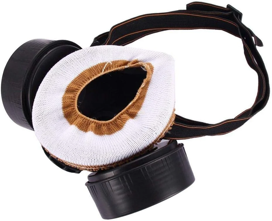 ماسک لباس مبدل گاز صنعتی شیمیایی ضد گرد و غبار رنگ ماسک تنفسی عینک و محافظ چشم