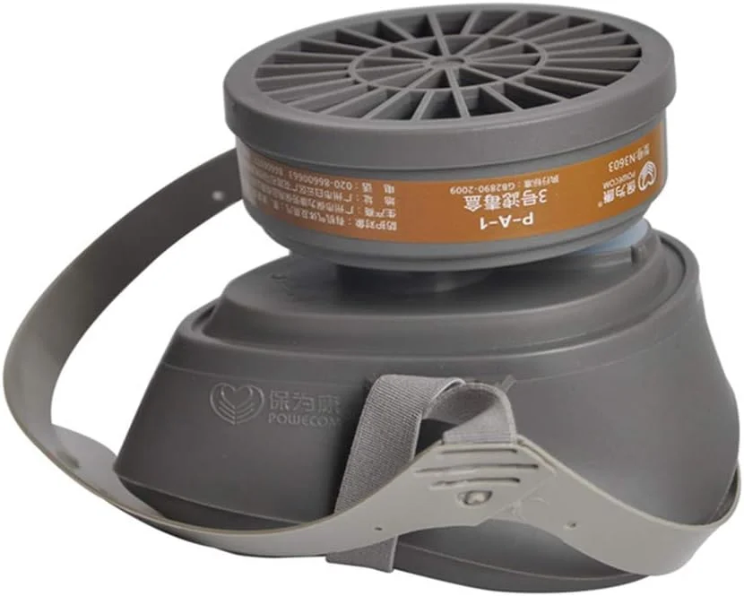 ماسک گاز OUNA 3603، ماسک تنفسی نیم صورت 3600 با کارتریج فیلتر، ماسک محافظ، تجهیزات حفاظت فردی