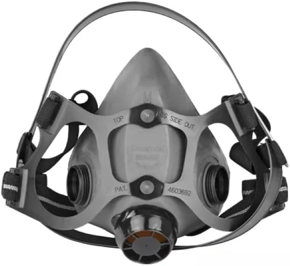 ماسک نیم صورت صنعتی AL ARQAM Honeywell مدل 550030M NIOSH/ OSHA/ EN-136:1998/ CLASS 1 به همراه دو کارتریج (سایز متوسط)